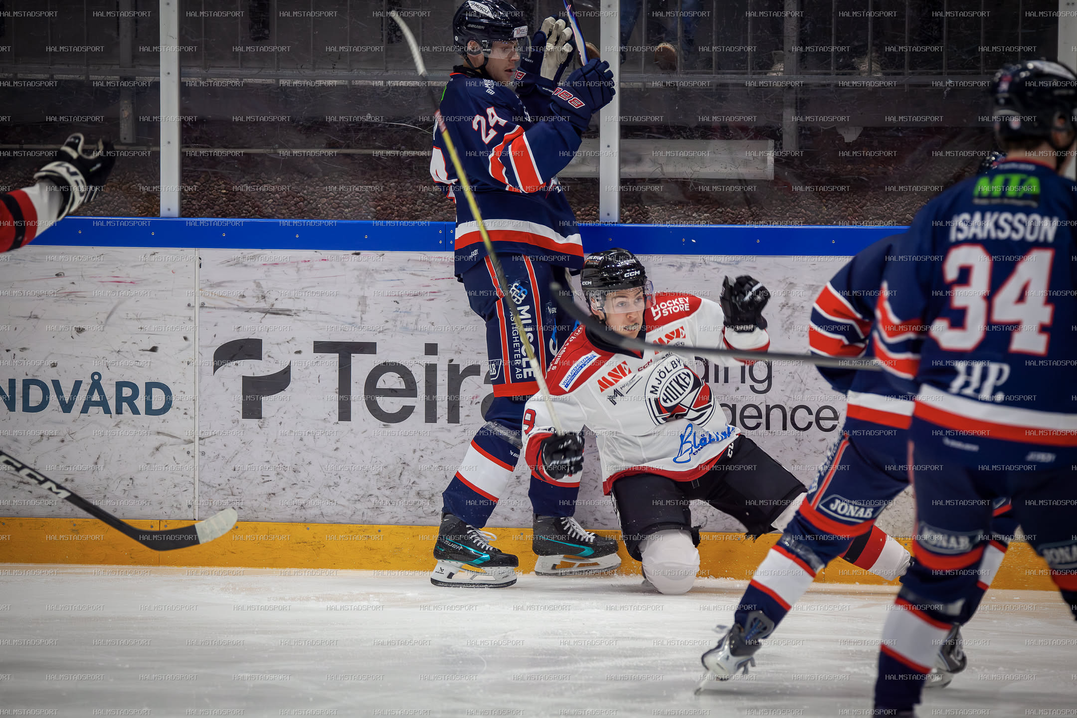 Halmstad Hammers - Mjölby HC · Foto: Halmstadsport