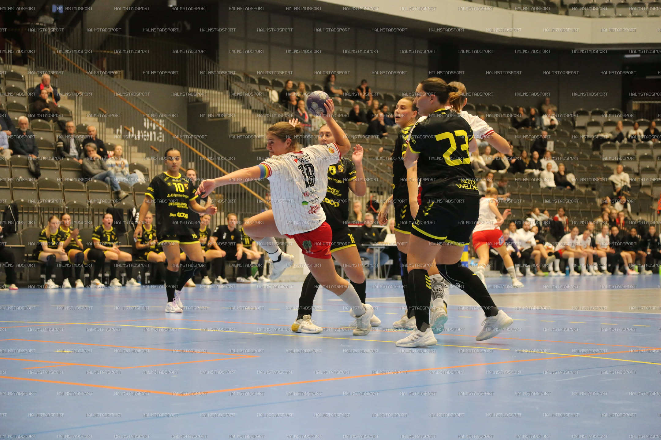 HK Drott - Kärra HF · Foto: Halmstadsport