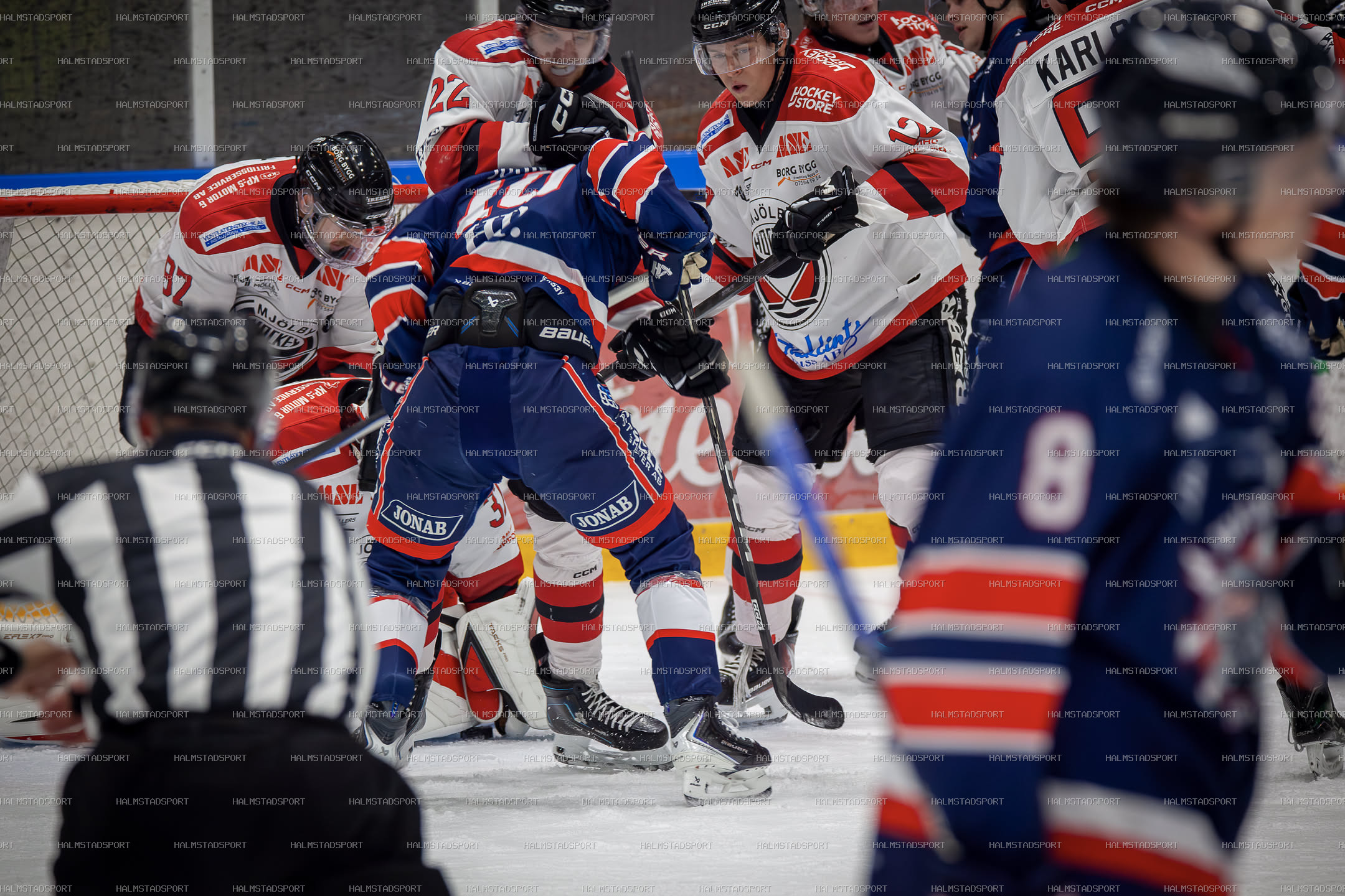 Halmstad Hammers - Mjölby HC · Foto: Halmstadsport