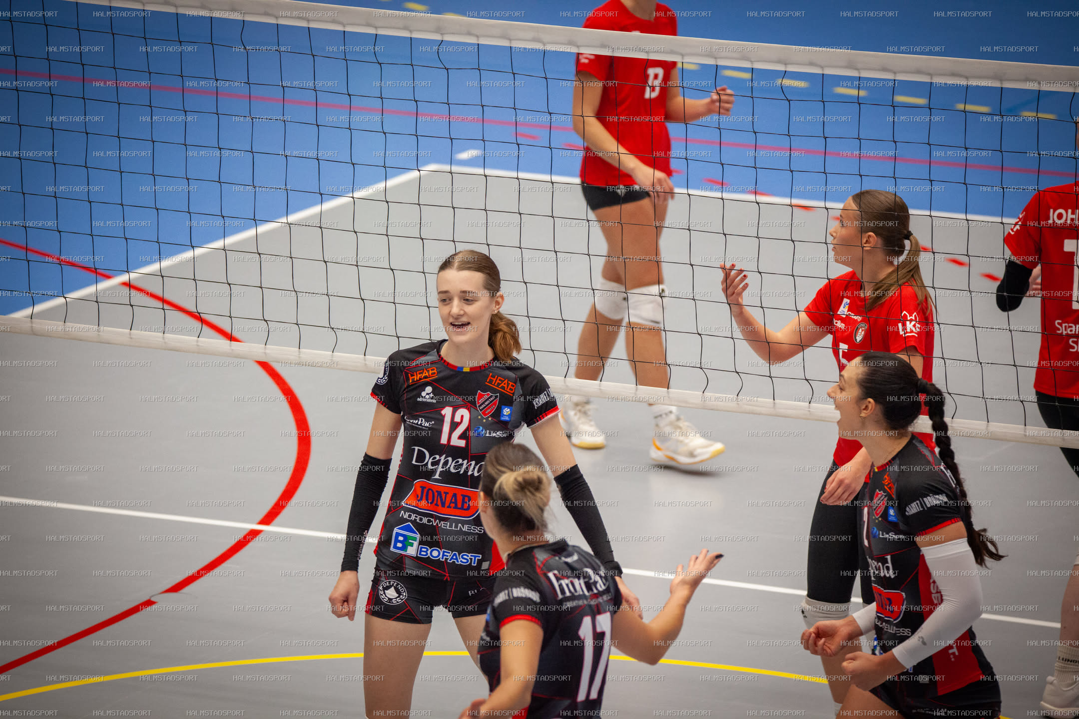 Hylte / Halmstad - Lunds VS Dam · Foto: Halmstadsport