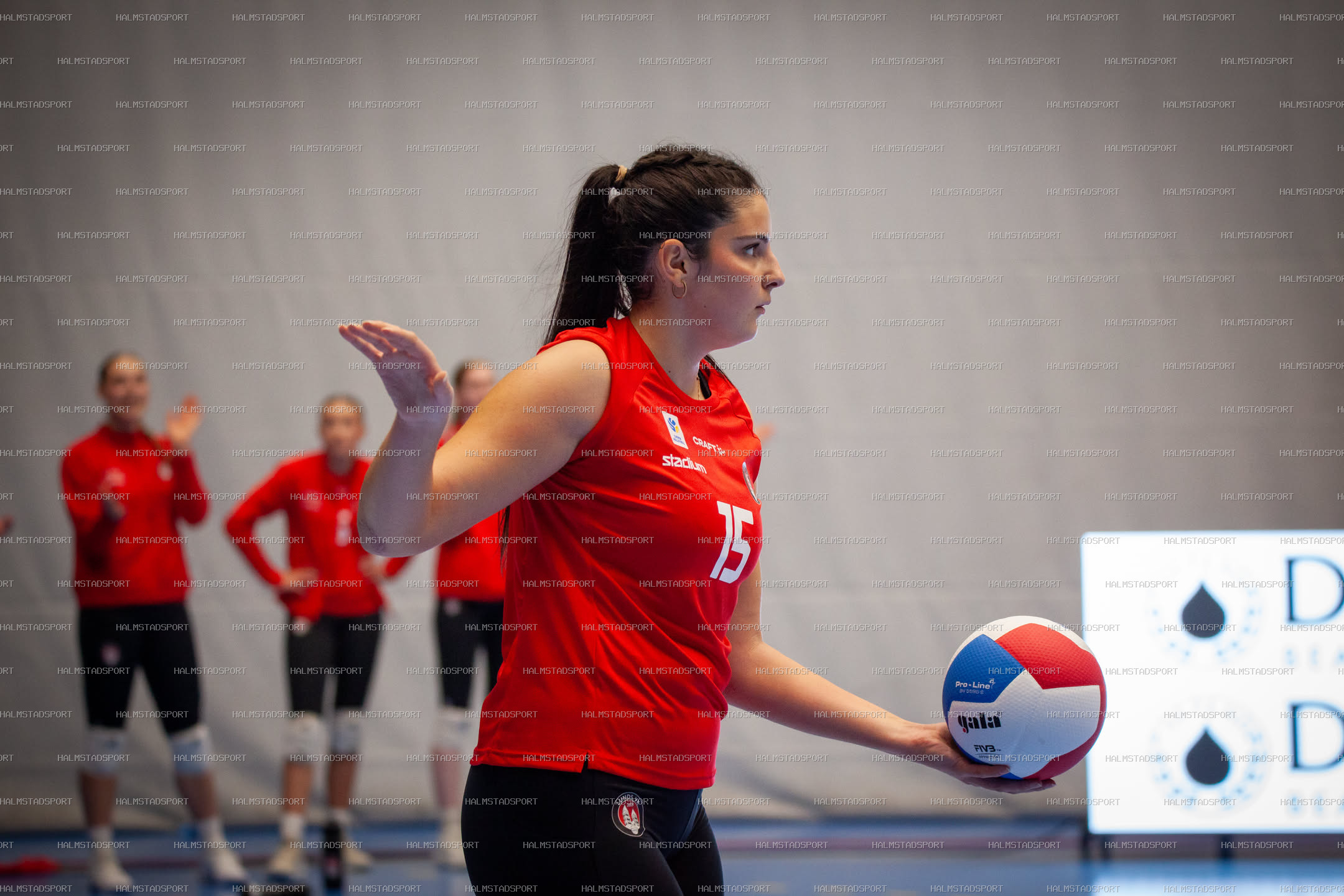 Hylte / Halmstad - Lunds VS Dam · Foto: Halmstadsport