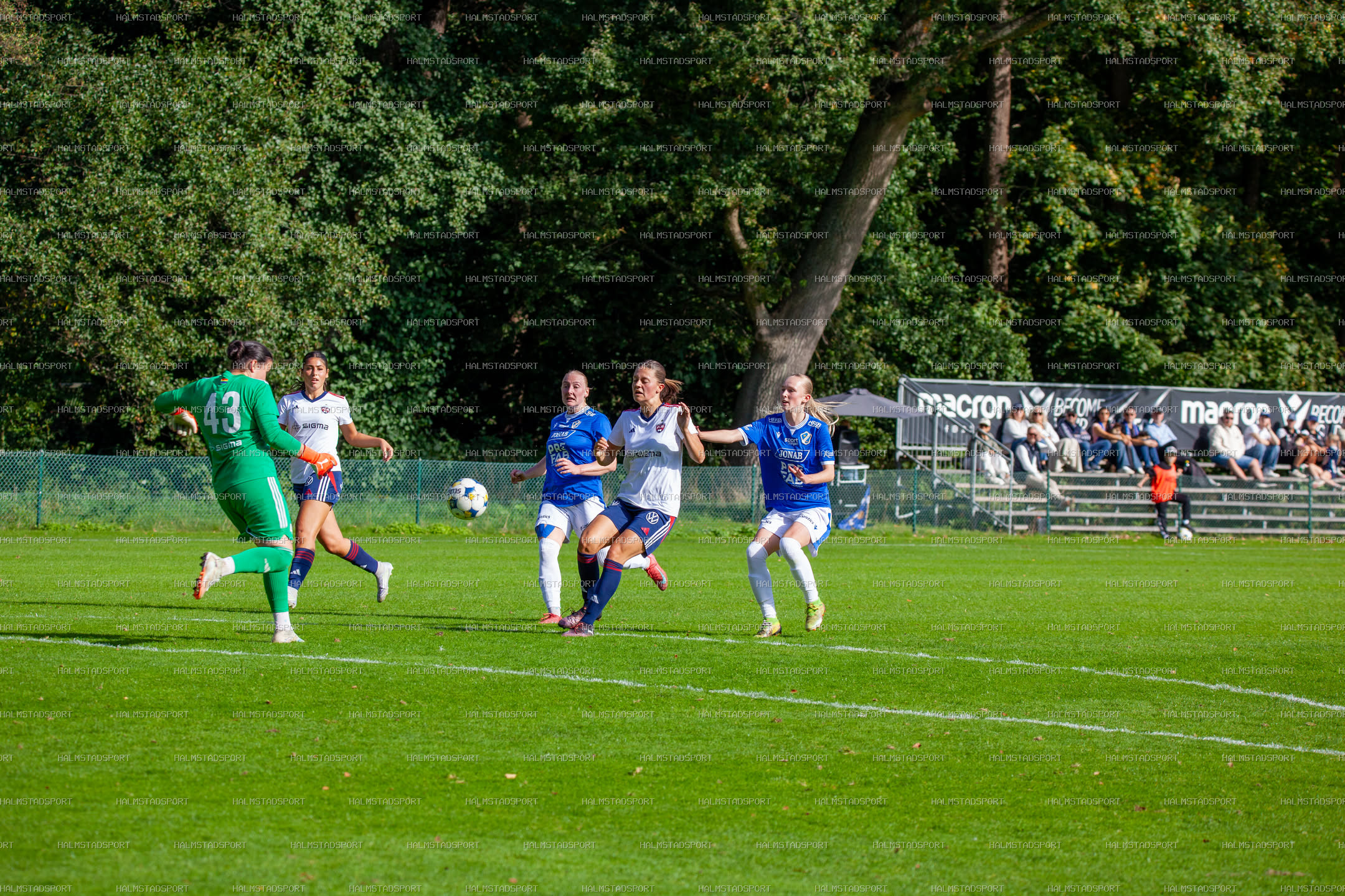 HBK - FC Rosengård · Foto: Halmstadsport